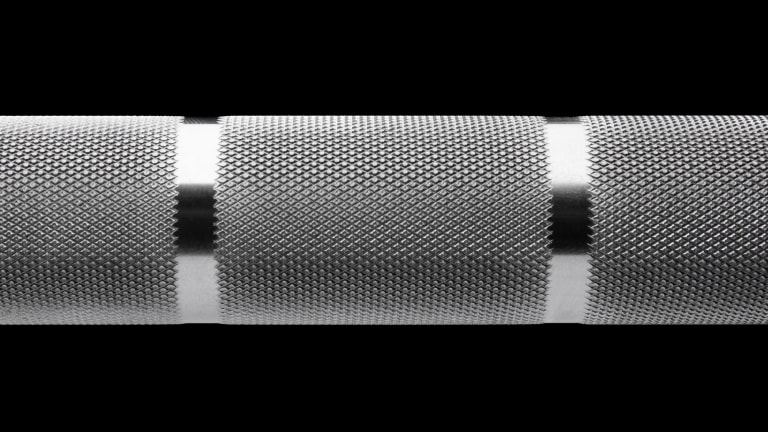 The Ohio Bar - Stainless Steel / Black | Rogue Fitness